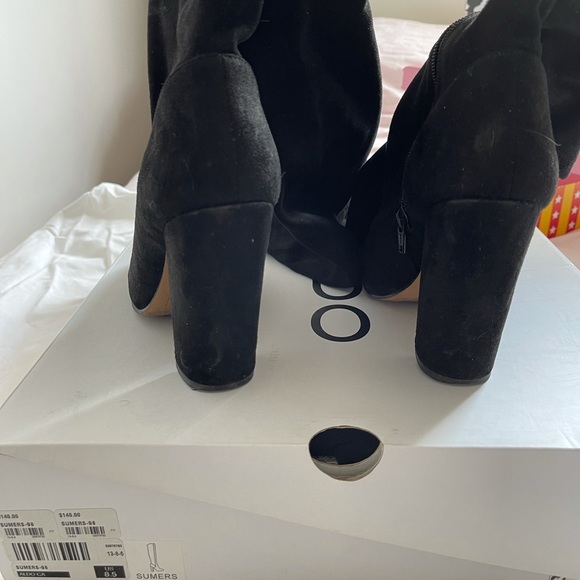 ALDO. Suede black knee highs. Size:9 - Picture 2 of 3